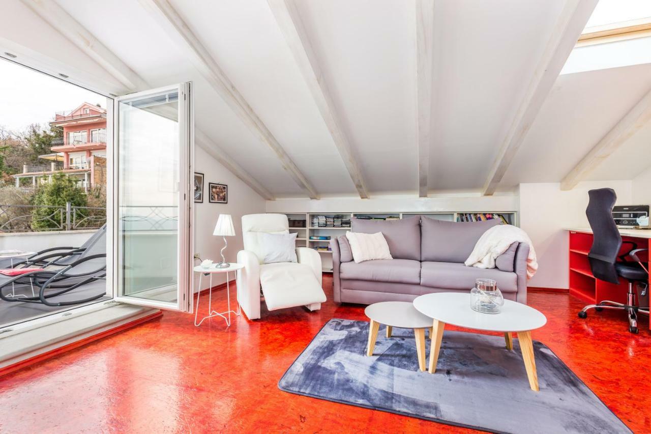 Luxury Penthouse Prestige Near The Sea Apartment Opatija Exterior foto